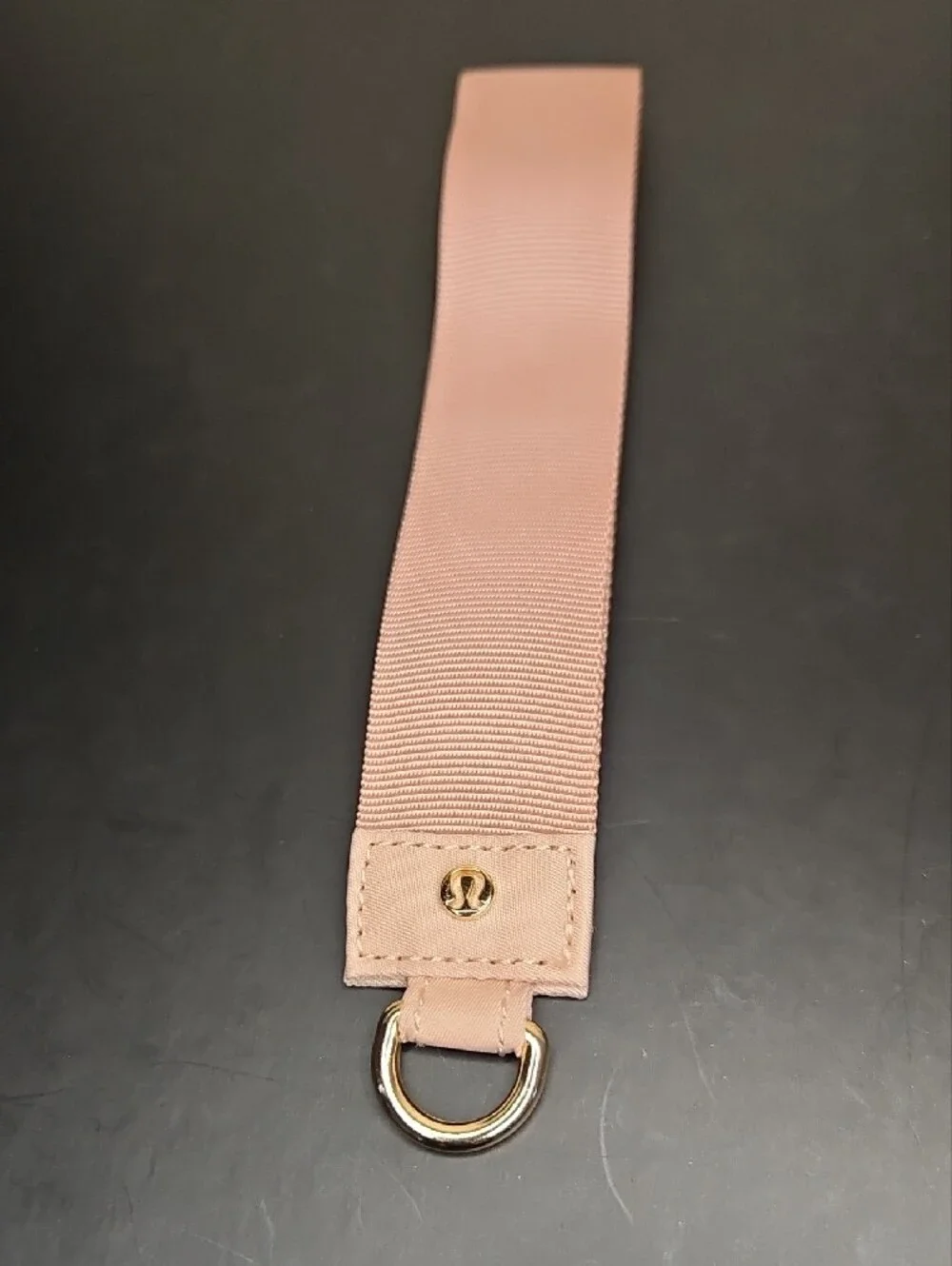 Lululemon Pink Dual-Pouch Glitter Wristlet NWOT
